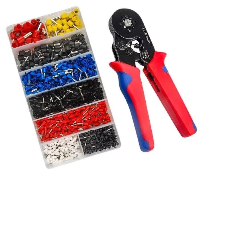 Crimping Pliers Crimping Tool Kit AWG237/0.2510mm² with 1200