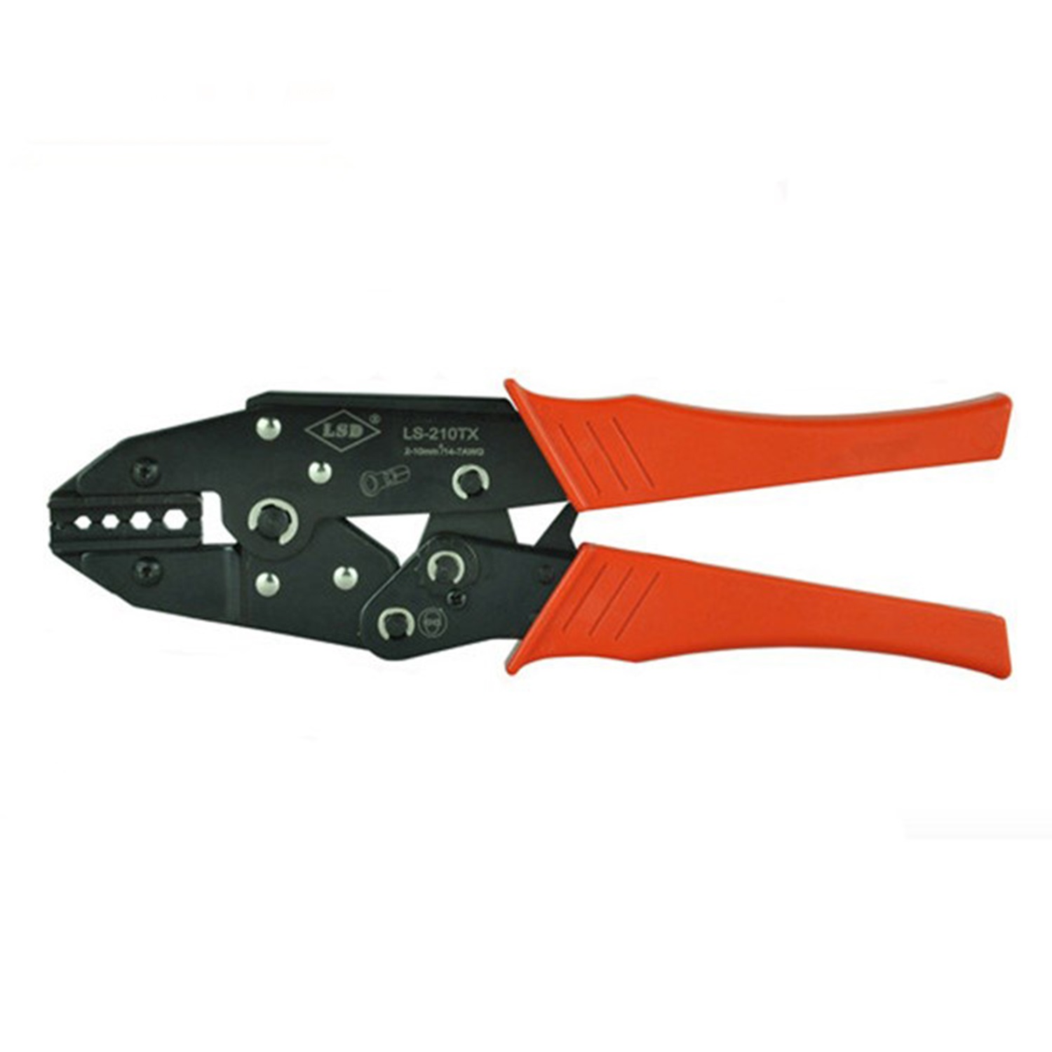 Crimping Pliers for 2-10mm² Hexagon Type Ratchet Non-insulated Terminal Crimping Tool ,Durability That Lasts