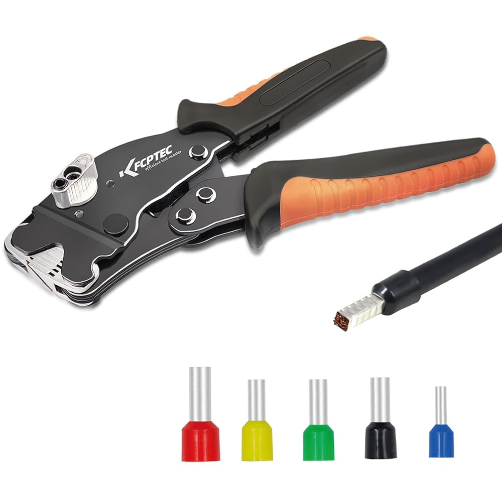 Crimping Tool For EndSleeves Ferrules Wire Ends Terminals, AWG 305