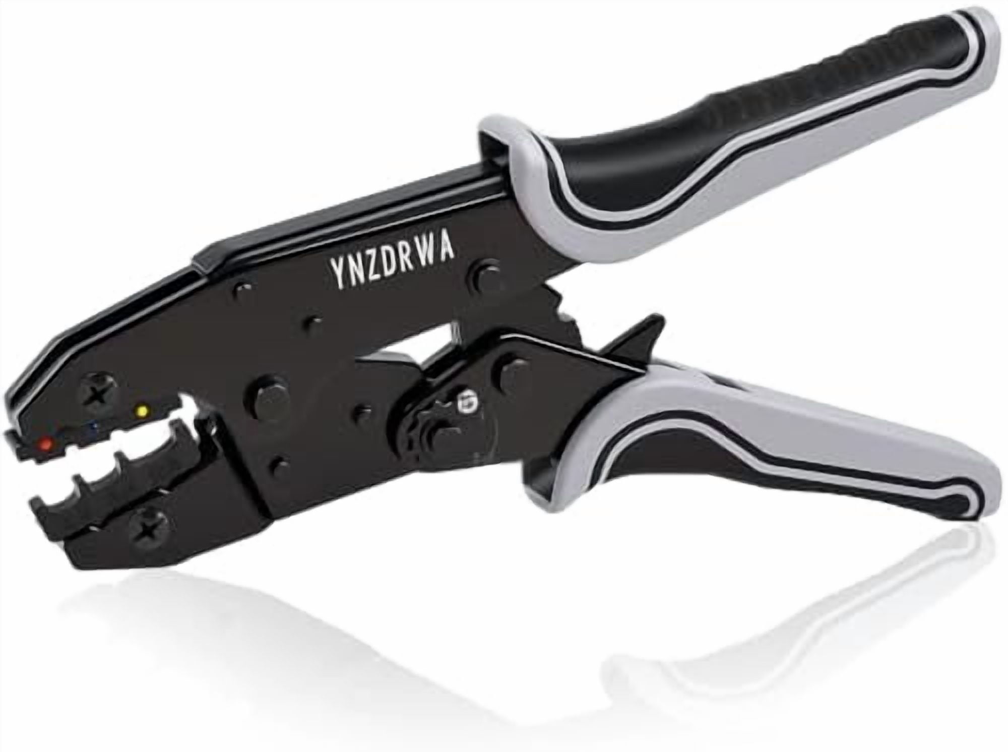 Crimping Tool for Heat Shrink Connectors, Upgraded Wire Crimper Tool, Ratcheting Wire Terminal Crimper - Crimping Pliers - Ratchet Terminal Crimper for 10 to 22 AWG Wire$$Tools & Hardware Other