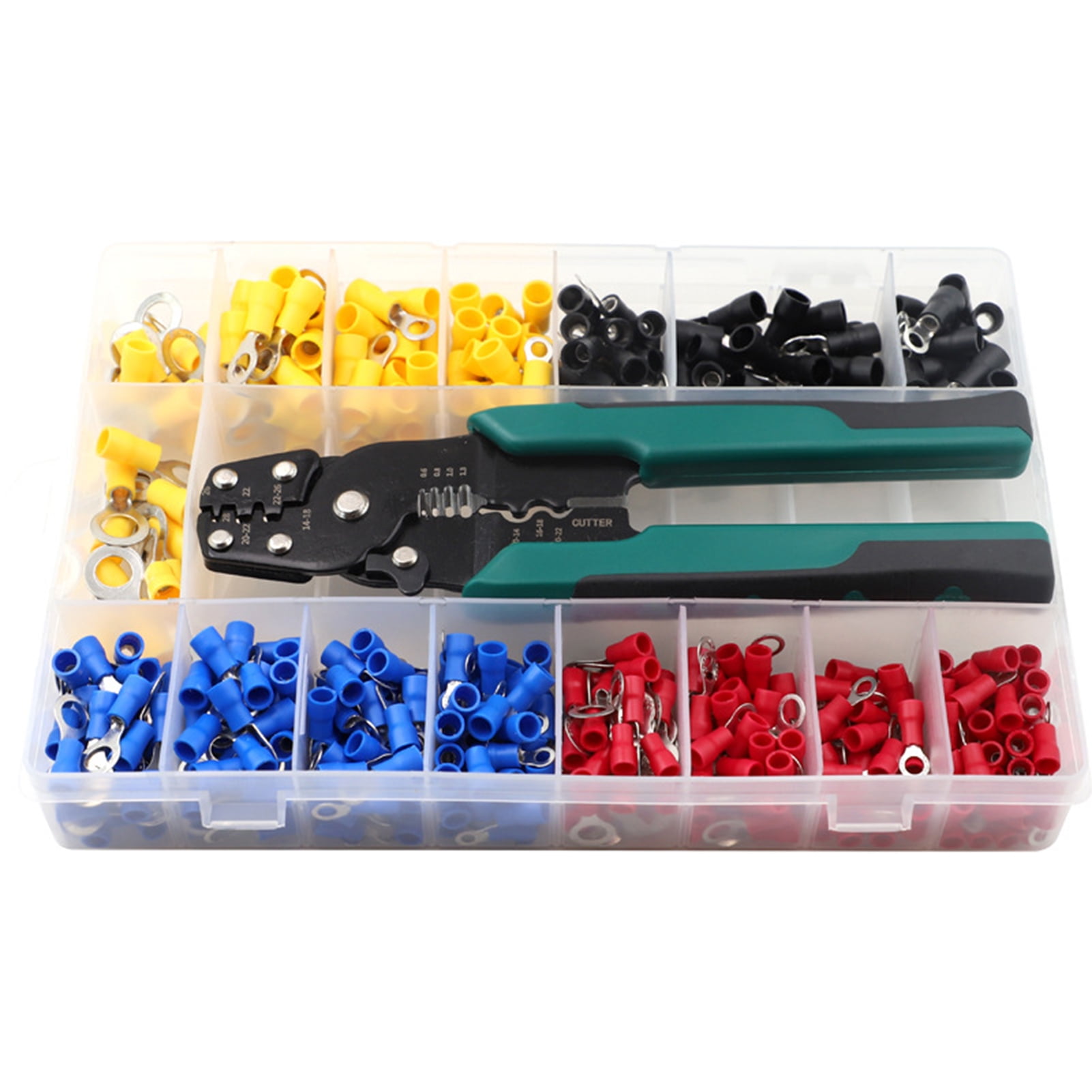 Crimping Tool Kit Wire Crimper with Crimping Pliers 520Pcs Wiring
