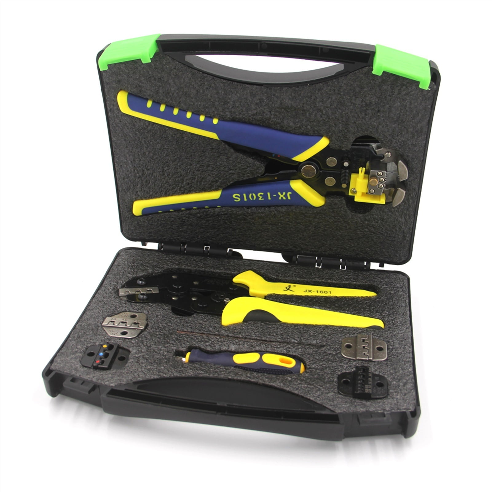 Crimping Tool Professional Wire Strippers Wire Crimpers Engineering Ratcheting Terminal Crimping Pliers Bootlace Ferrule Crimper ,Built to Last
