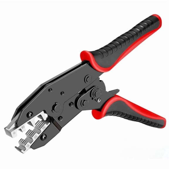 Crimping Tool for Sleeves Ferrule Terminals - Ratcheting Wire Crimpers - AWG 10-2 (6-35mm) - Ratchet Terminal Crimper