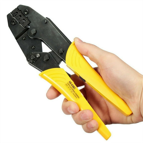 Crimping Tools HS-03BC Pliers Wire Crimpling Pliers Professional Wire Crimpers Engineering Ratchet Terminal DIY Electric Tool ,Durability That Lasts
