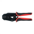 Crimping plier tool kit for crimping insulated terminals wire end