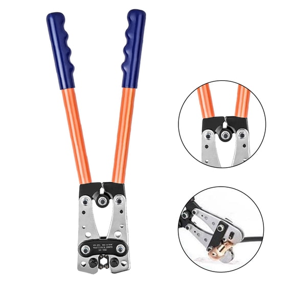 Pilerss Crimping pliers Crimping pliers 6-50 mm² Cable lugs Crimping pliers ...