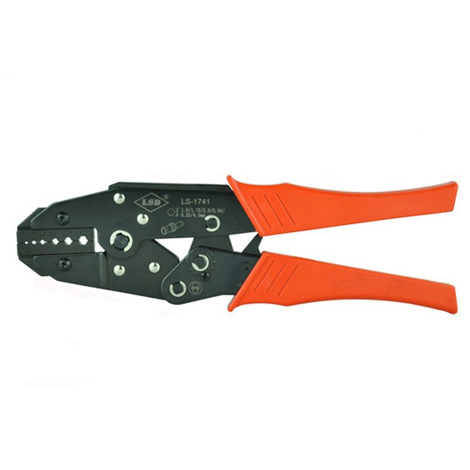 Crimping pliers for 4.5/3.25/3.84/2/1.72/1mm coxial cables,Manual Ratchet Crimping Tool ,Durability That Lasts