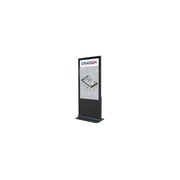 Crimson AV KFP255T-BB 55 in Back To Back Portrait Kiosk with Touch