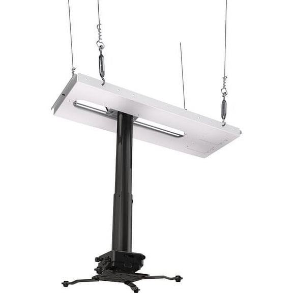 Crimson-AV JKS3-11A 6 to 11 Inch Suspended Projector Ceiling Mount with JR3 Universal Adapter (up to 60lbs)