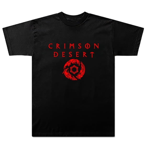 Crimson Desert Merch Logo Tshirt Unisex Short-sleeved T-shirt Fashion ...