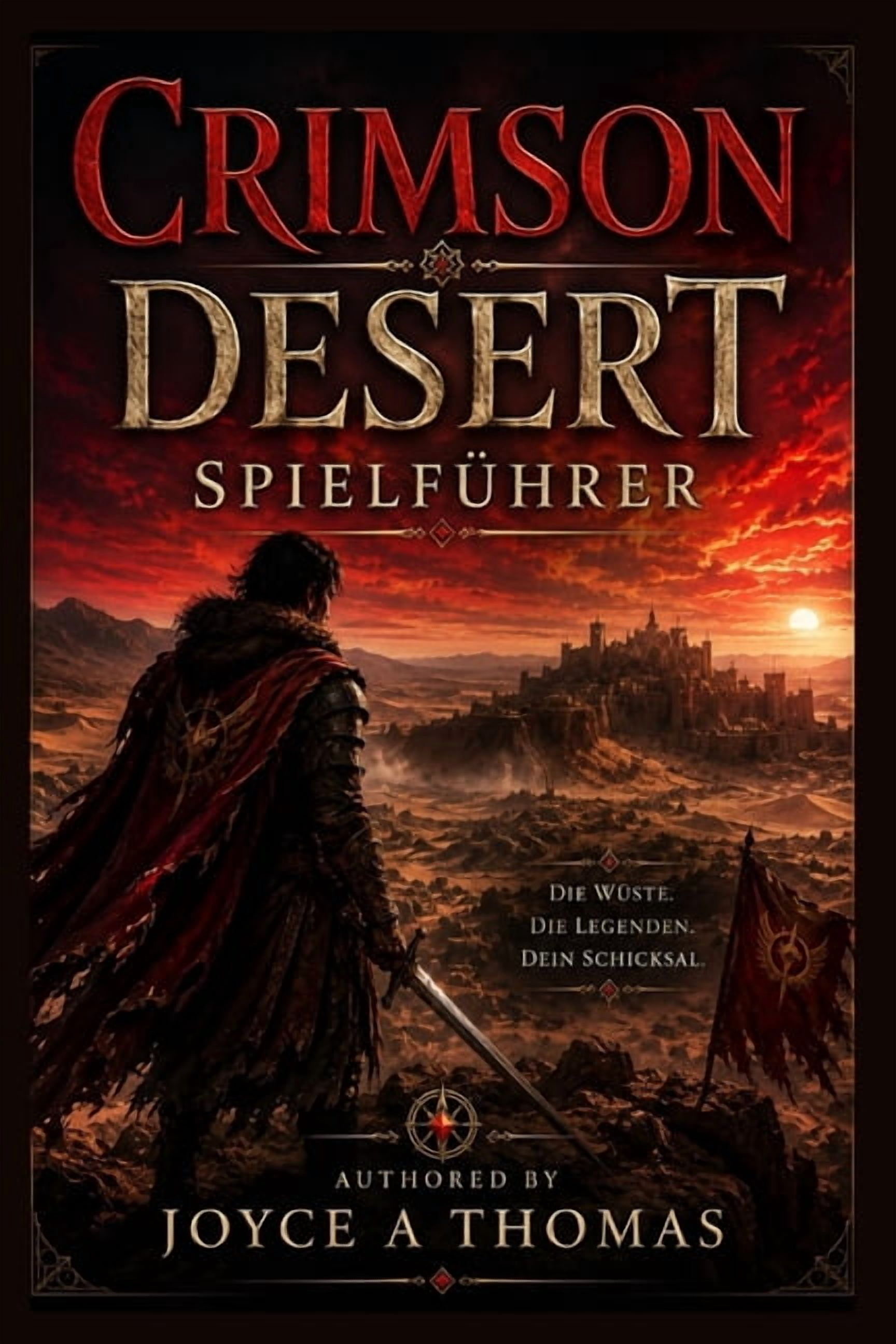 Crimson Desert Spielführer: From Ashes to Legend: Ein vollständiger Leitfaden zum Überleben in Pywels brutaler Welt, zum, (Paperback)
