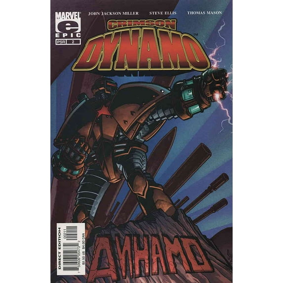 Crimson Dynamo #2 VF ; Epic Comic Book