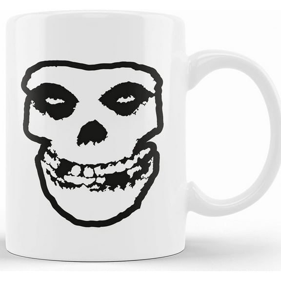 The Crimson Ghost Skull Mug Misfits Ceramic Coffee Cup Mug 11oz 330ml, Ceramic Novelty Coffee Mugs 11oz, 15oz Mug, Tea Cup, Gift Present Mug For Birthday, Christmas Thanksgiving Festival