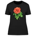 thumbnail image 1 of Crimson Red Garden Roses Tee Women's -Image by Shutterstock, 1 of 2