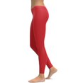 thumbnail image 1 of Crimson Red Leggings Size: XS for Women | FIERCEPULSE, 1 of 5