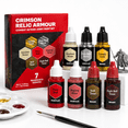 Crimson Relic Armour 7-Paint Model Paint Set, 7 x 18ml for Miniatures ...