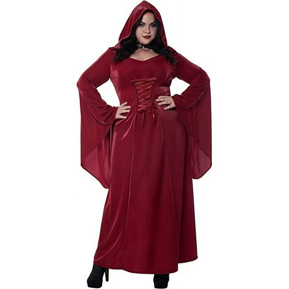 Crimson Robe Adult Plus Size Costume