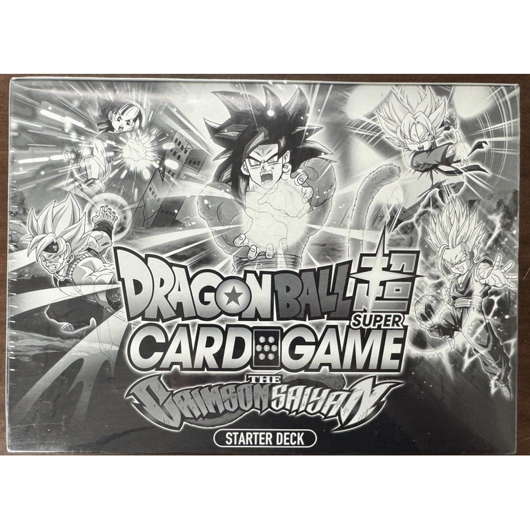 dragon ball super card game crimson saiyan TCG: The [DBS-SD05] the ideal entry point for enthusiasts Crimson Saiyan - Starter Deck