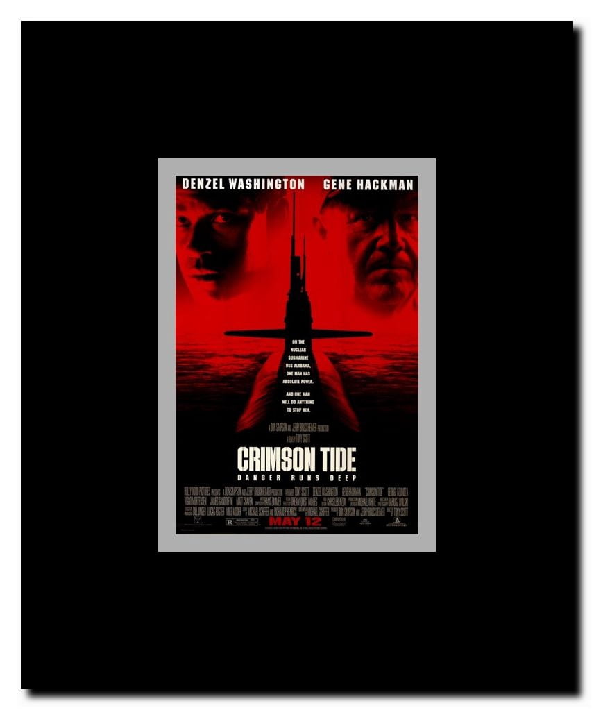 Crimson Tide Framed Movie Poster