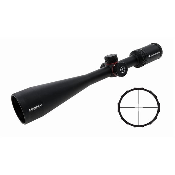 Crimson Trace Brushline Pro Riflescope 3-12x42 30mm Plex Reticle