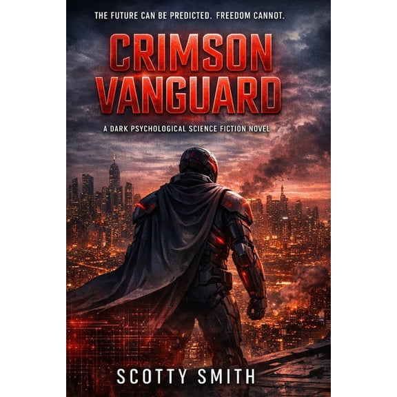 Crimson Vanguard: A Psychological Science Fiction Thriller About Control, Prediction, and Power, (Paperback)