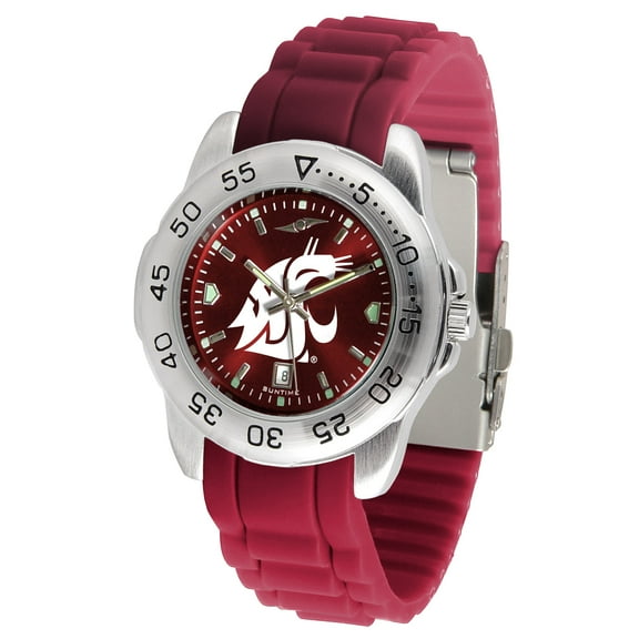 Crimson Washington State Cougars Sport AC AnoChrome Watch