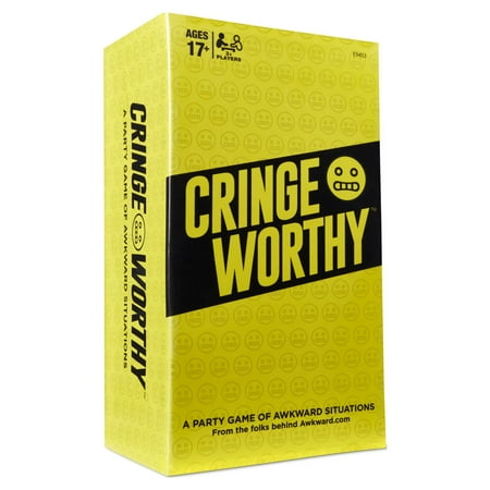Cringeworthy A Party Game of Awkward Situations Card Game for Adults