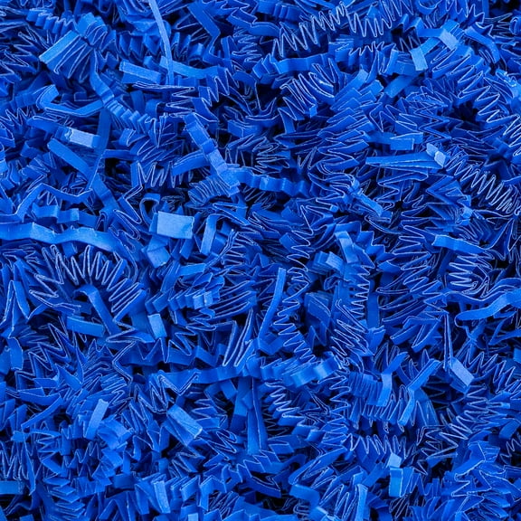 Crinkle Cut Paper Shred Filler (1/2 LB) for Gift Wrapping & Basket Filling - Sky Blue| MagicWater Supply
