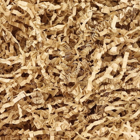 Crinkle Cut Paper Shred Filler,2 LB Brown Shredded for Gift Boxes Bags Basket Filler Decoration,Grass Cushion Streamer Stuffing Christmas,Thanksgiving,Mother's Day Wrapping
