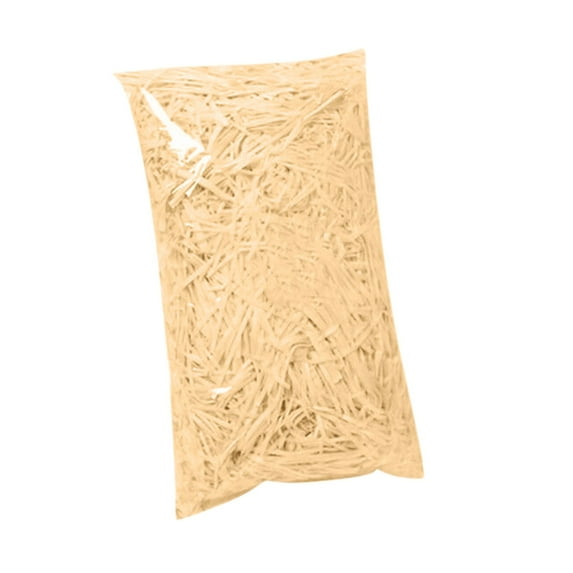 Crinkle Cut Paper Shred Filler 5.29 OZ Khaki Crinkle Paper Shredded Paper for Gift Box - Gift Basket Filler - Kraft Gift Box Stuffing for Christmas Holiday Packaging Wrapping
