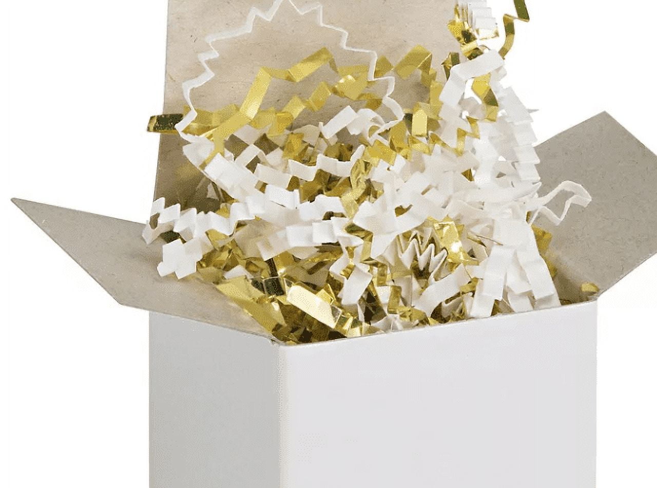 PACKQUEEN Crinkle Cut Paper Shred Filler, Green Shredded Paper for Gift  Baskets, Crinkle Paper for Gift