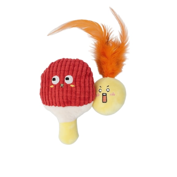 Crinkle Paper Catnip Toy for Cats, Sports Style Interactive Feather Teething Toy, Sound Making Plush Plaything for Active Indoor Pet Activity A