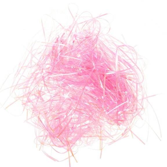 Toyandona Pink Plastic Crinkle Cut Shred Filler for Decor Bright Color Gift Box Stuffing 1 Bag