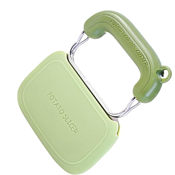 Crinkle Slicer- Stainless Steel Potato Wedge Slicer & French Fry Slicing Tool| Cucumber Wavy Chopper For Veggies | Wavy & Cutting Tool For Women & Men