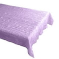 thumbnail image 1 of Crinkle Style Crushed Taffeta Tablecloth Lavender, 1 of 1