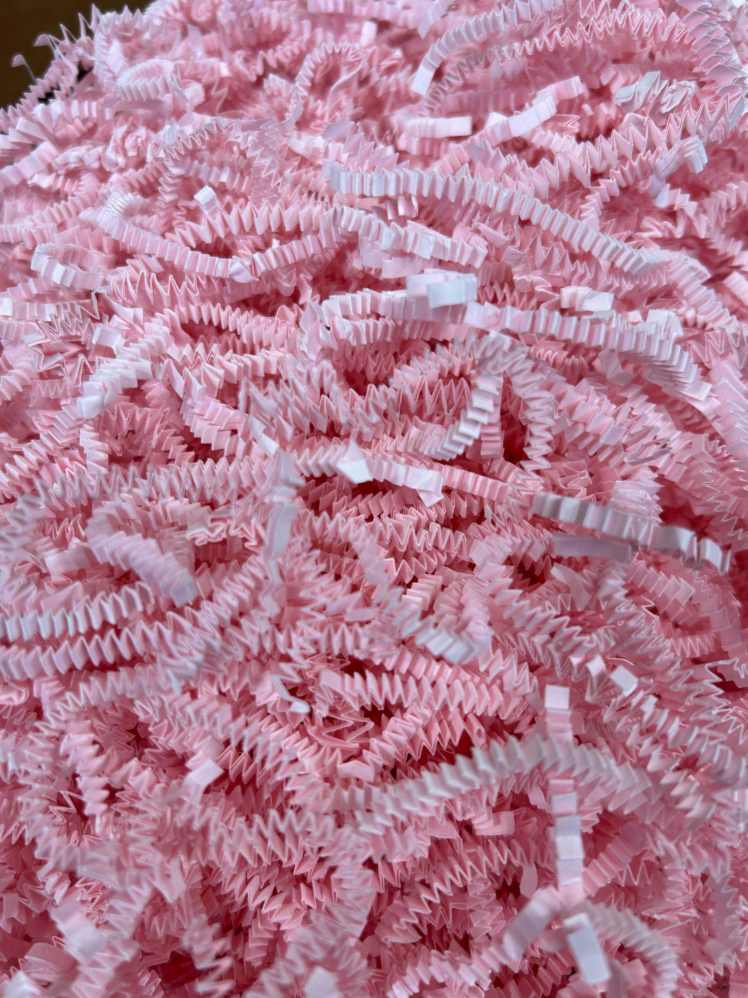 40 LB Pink Shredded Paper for Gift Baskets