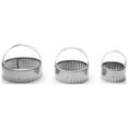 thumbnail image 1 of Crinkled Cookie Cutter Set, 3-Piece, 1 of 2