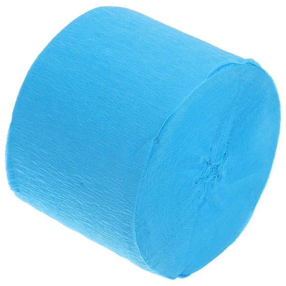 Raindrops Sky Crepe Paper Roll, 1 Piece - Craft, Party Decoration, Art Supplies