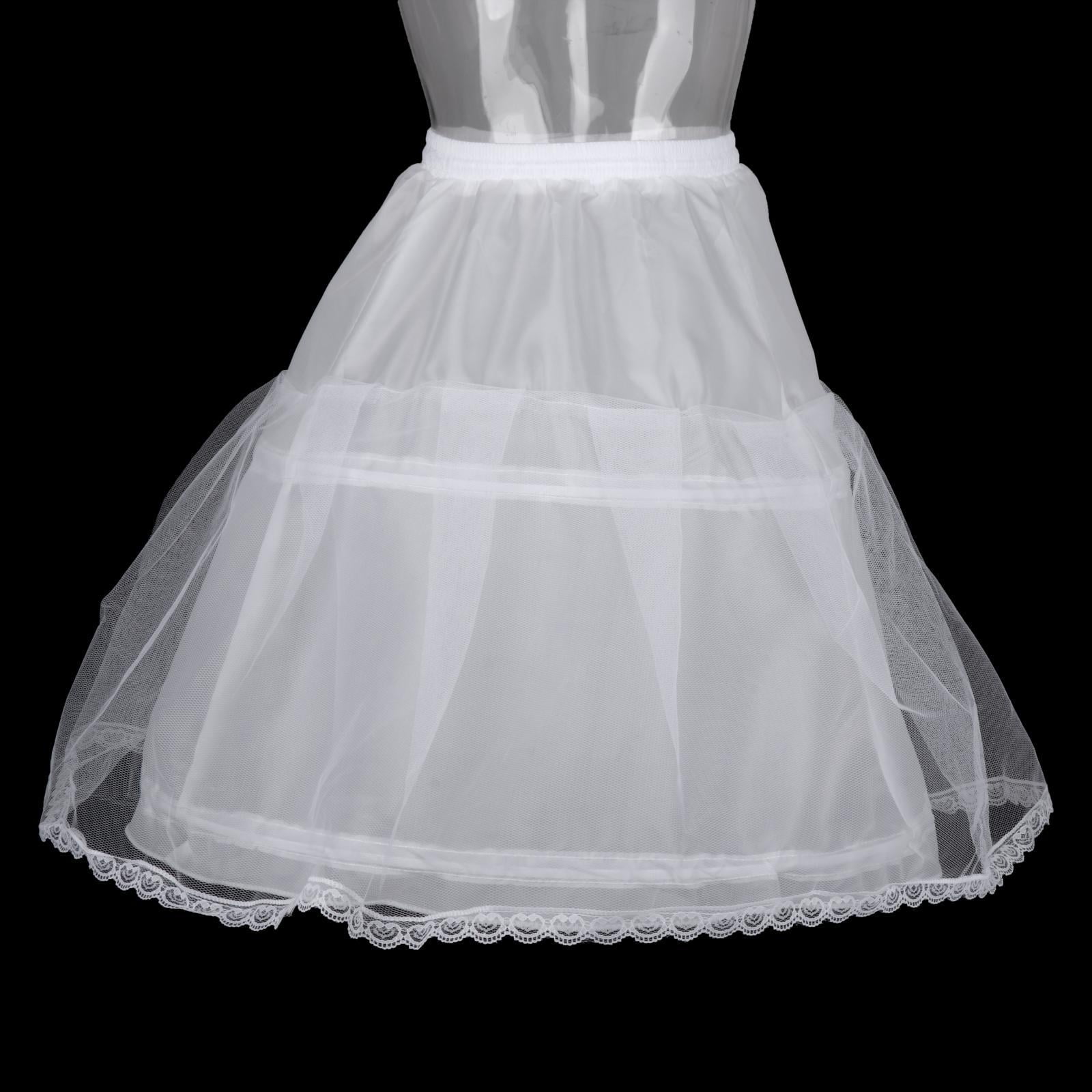 3/6 Hoop Bridal Wedding Formal Petticoat Slip Crinoline Party Underskirt  Dress | eBay