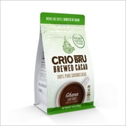 Crio Bru Ghana Light Roast 10oz Bag | Natural Healthy Brewed Cacao Drink | Great Substitute to Herbal Tea and Coffee | 99% Caffeine Free Gluten Free Whole-30 Low Calorie Honest Energy 10 O
