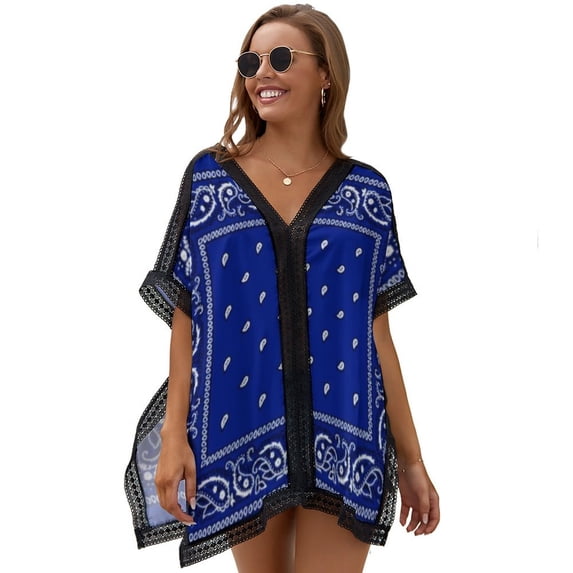 Crip Women's Swimsuit Coverup Summer Beach Cover Up Bathing Suit Dress