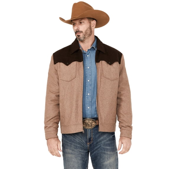 Cripple Creek Men's Yellowstone Wool Jacket - CR43066-18