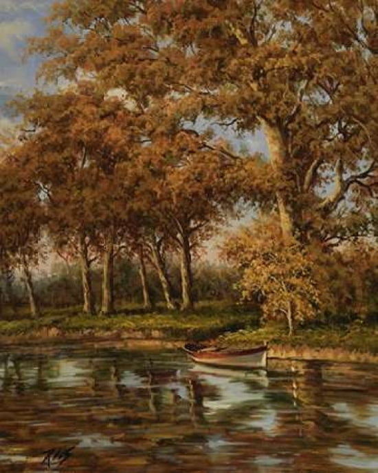 Crique de Peche Canvas Art - Rhes (24 x 30)