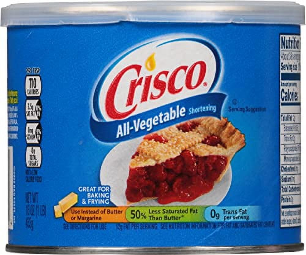 Crisco AllVegetable Shortening, 16 Ounce