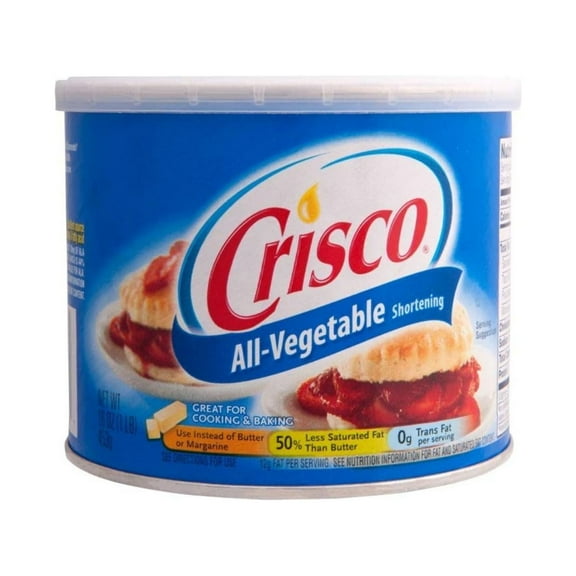 Crisco All Vegetable Shortening 16 Oz Pack Of 3 Great For Cooking And Baking Pies and Pastries