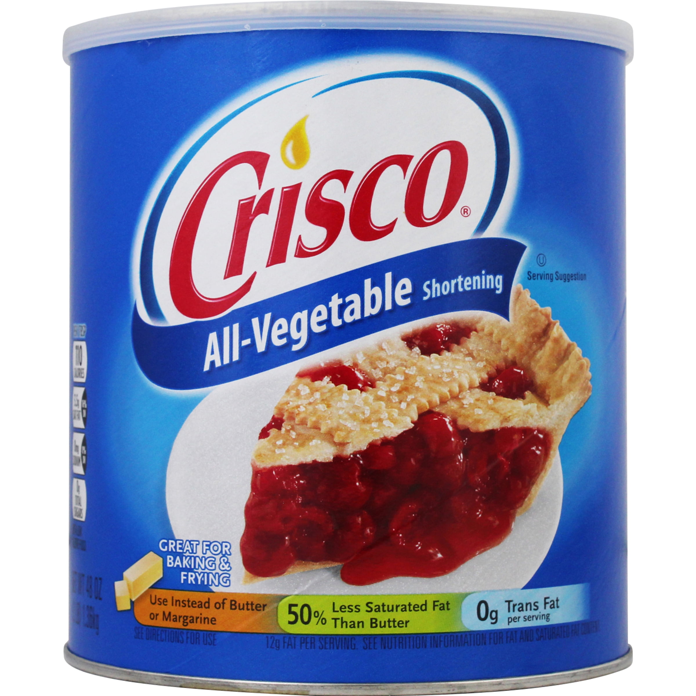 Crisco Regular Vegetable Shortening 48oz