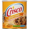 Crisco Butter Flavor AllVegetable Shortening, 48 Ounce