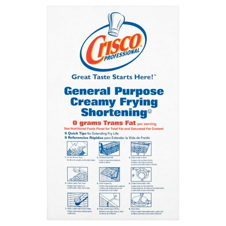 Crisco Professional General Purpose Creamy Frying Shortening, 4.6 gal
