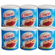 Crisco Regular All Vegetable Shortening, 48oz, 6-Pack Case