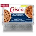 thumbnail image 1 of Crisco All-Vegetable Shortening Sticks, 20 oz, 3 One-Cup Sticks, 1 of 15